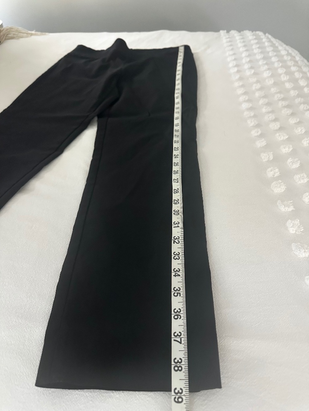 NIC+ZOE Wonderstretch Pant Pull On Straight Leg Black Sz 12